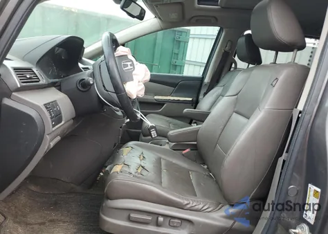 2014 Honda Odyssey Exl z USA, uszkodzony, nr VIN 5FNRL5H62EB006136